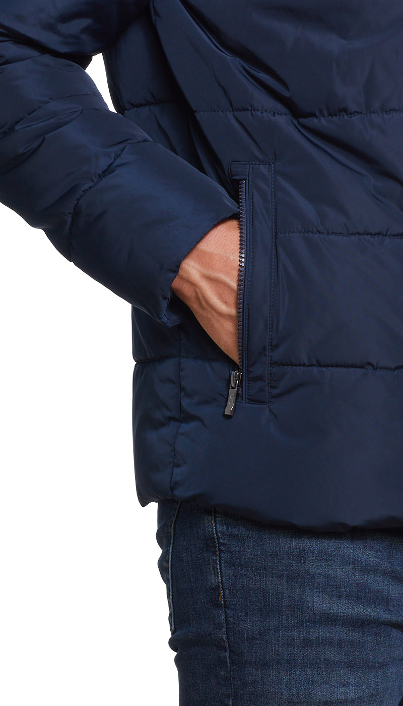 PUFFER JACKET - LUNAR BLUE