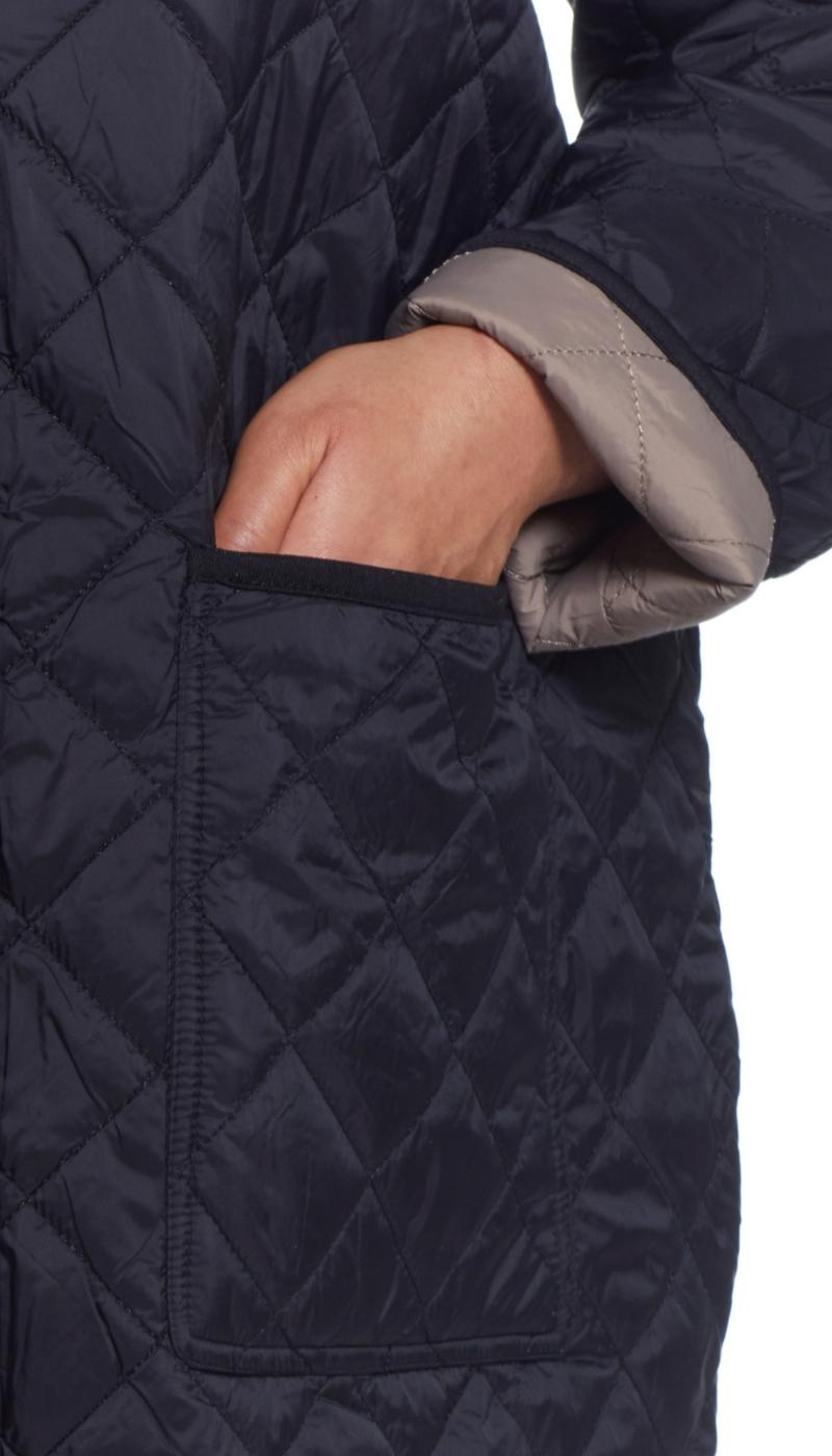 REVERSIBLE HOODED DUFFLE