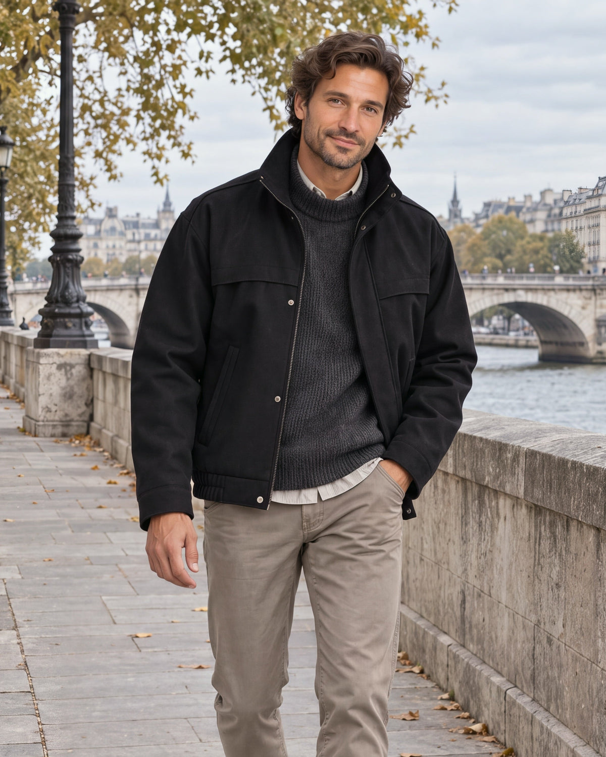 TWILL TECH BOMBER