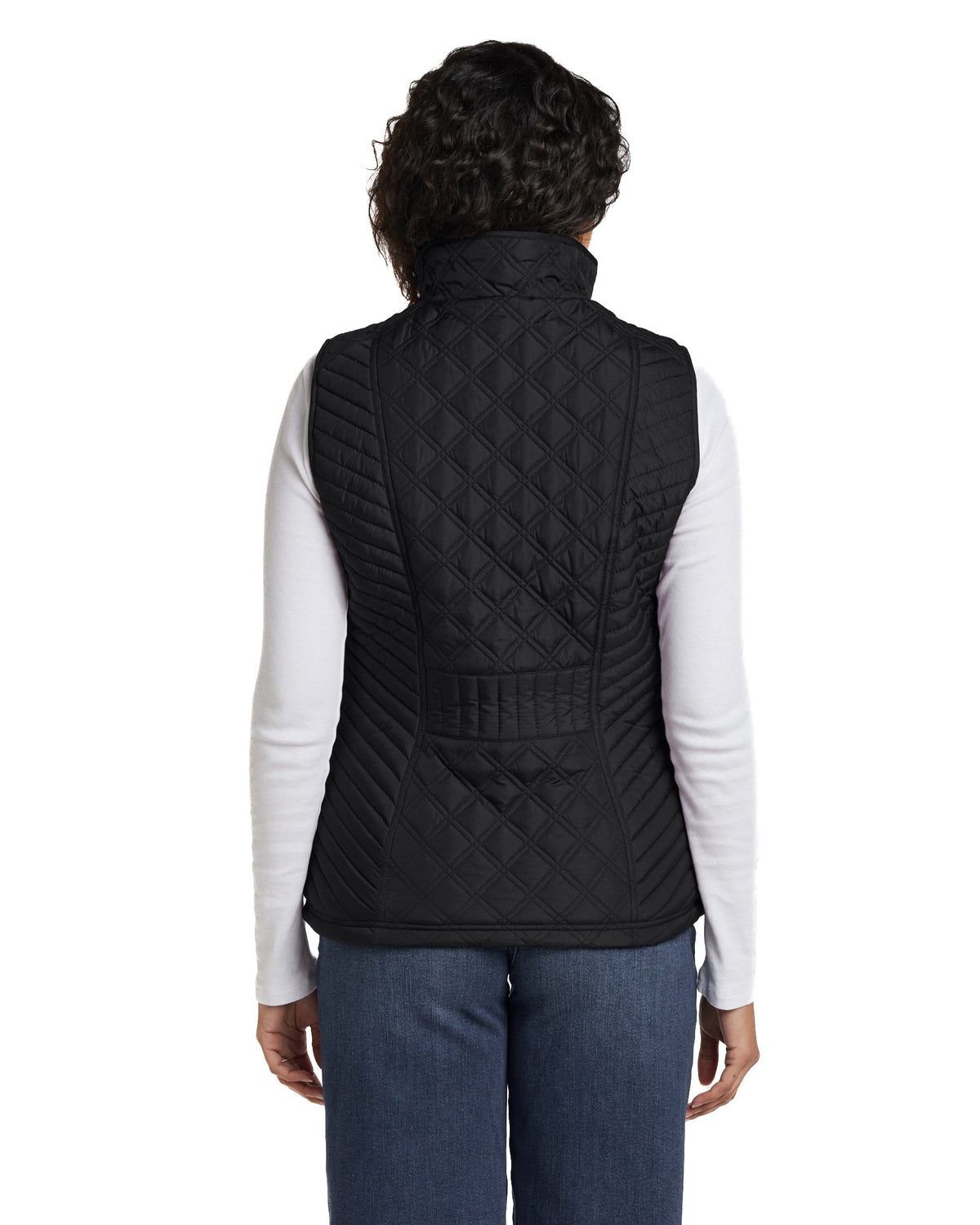 PLUSH LINED QUILTED VEST