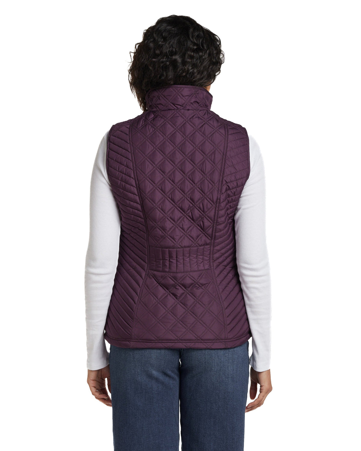 PLUSH LINED QUILTED VEST