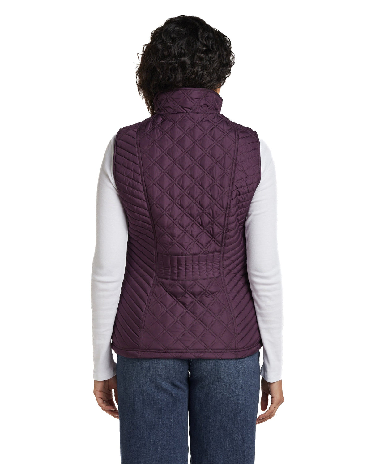 PLUSH LINED QUILTED VEST