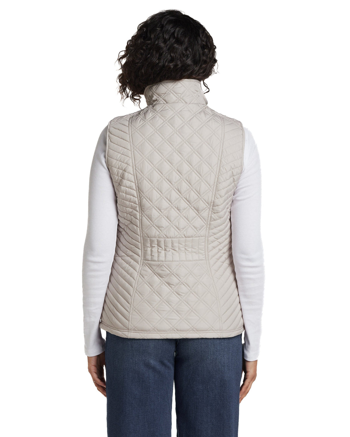 PLUSH LINED QUILTED VEST