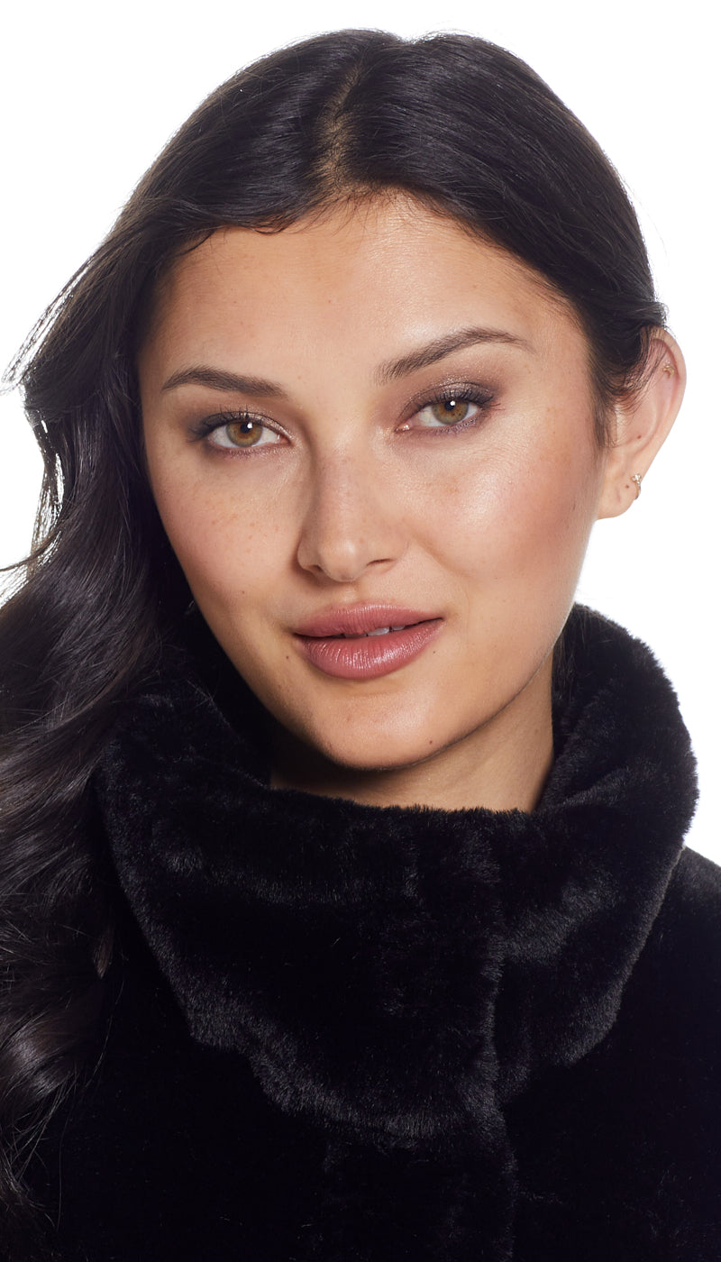 Women's Cinched Faux Fur Vest | Weatherproof®