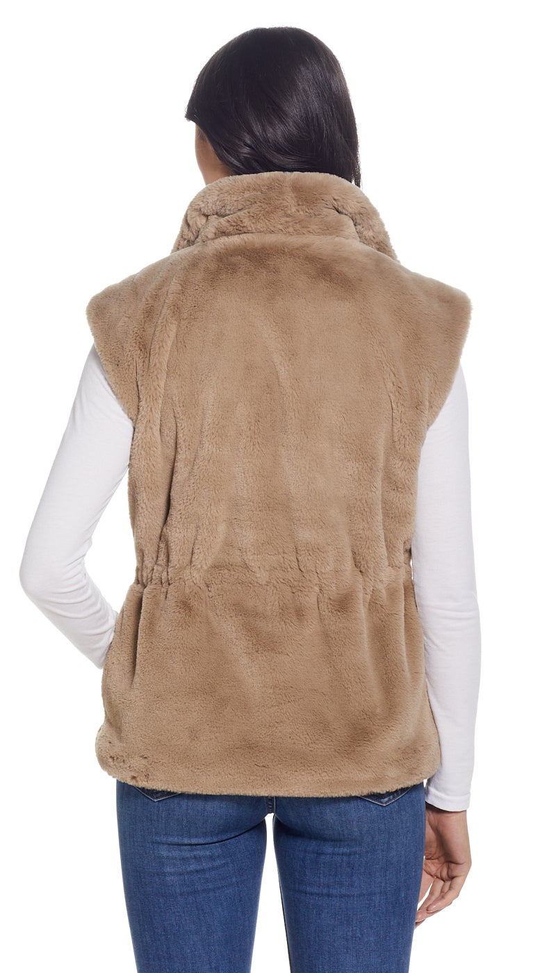 Fuzzy on sale vest womens