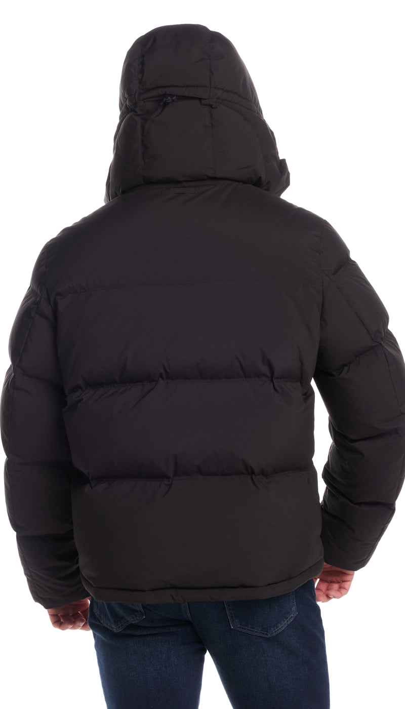 DOWN FILLED FLEX TECH PUFFER JACKET