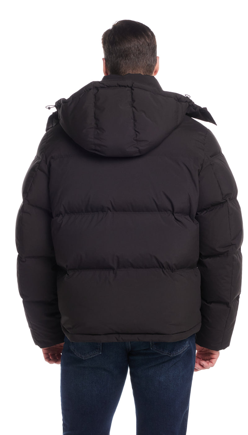 DOWN FILLED FLEX TECH PUFFER JACKET