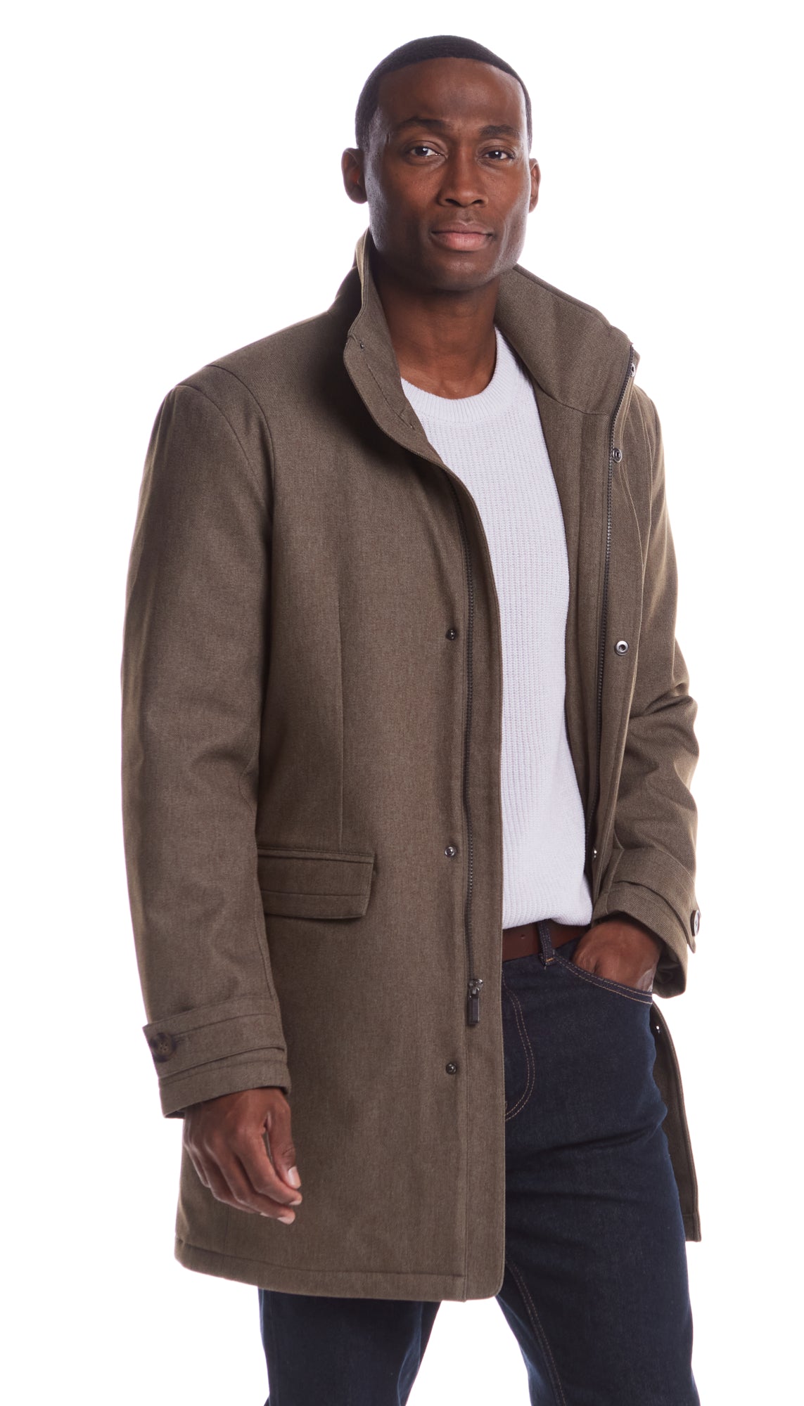 TWILL TECH OVERCOAT