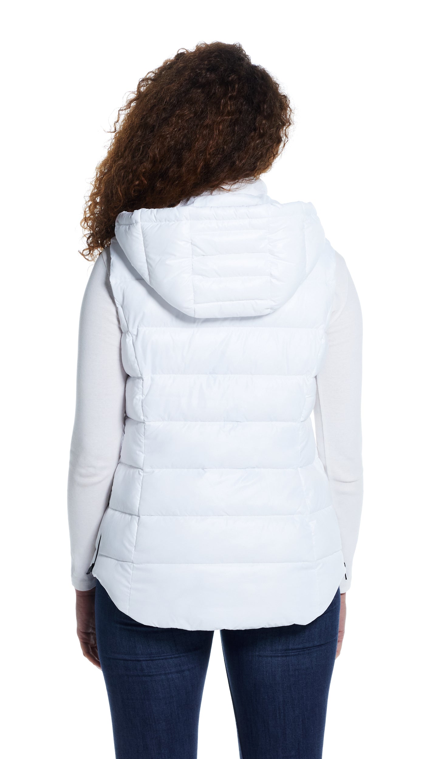 HOODED PUFFER VEST