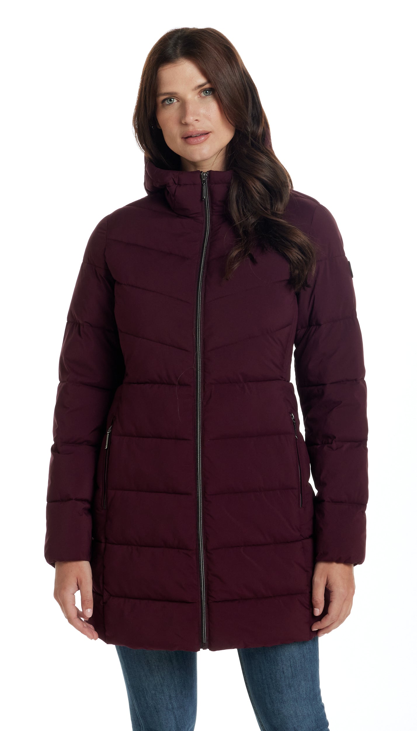 MODERN STRETCH PUFFER COAT