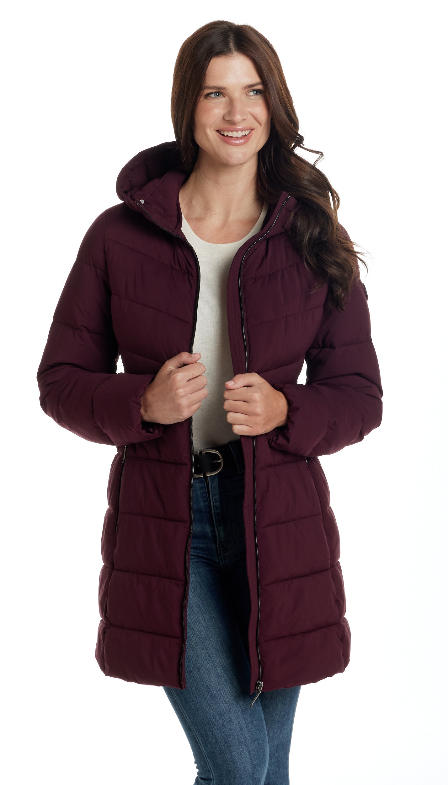 MODERN STRETCH PUFFER COAT