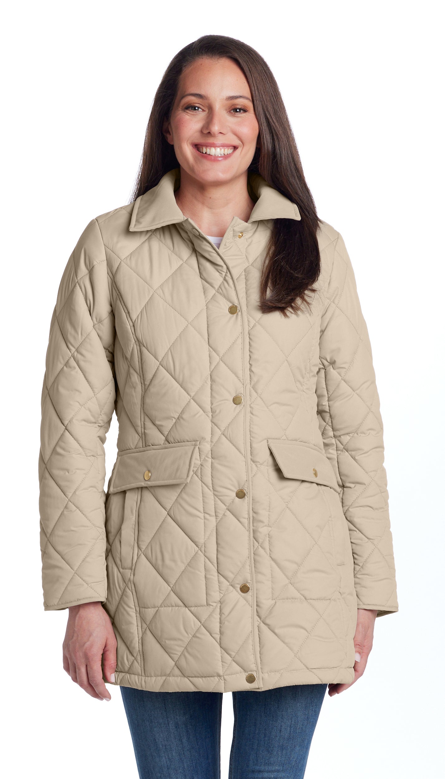 SNAP FRONT QUILTED BARN WALKER