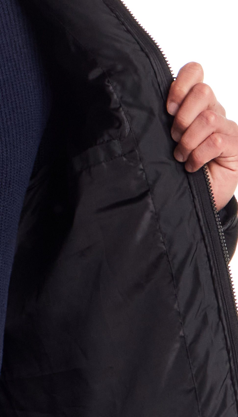 DOBBY OXFORD / CIRE PUFFER JACKET