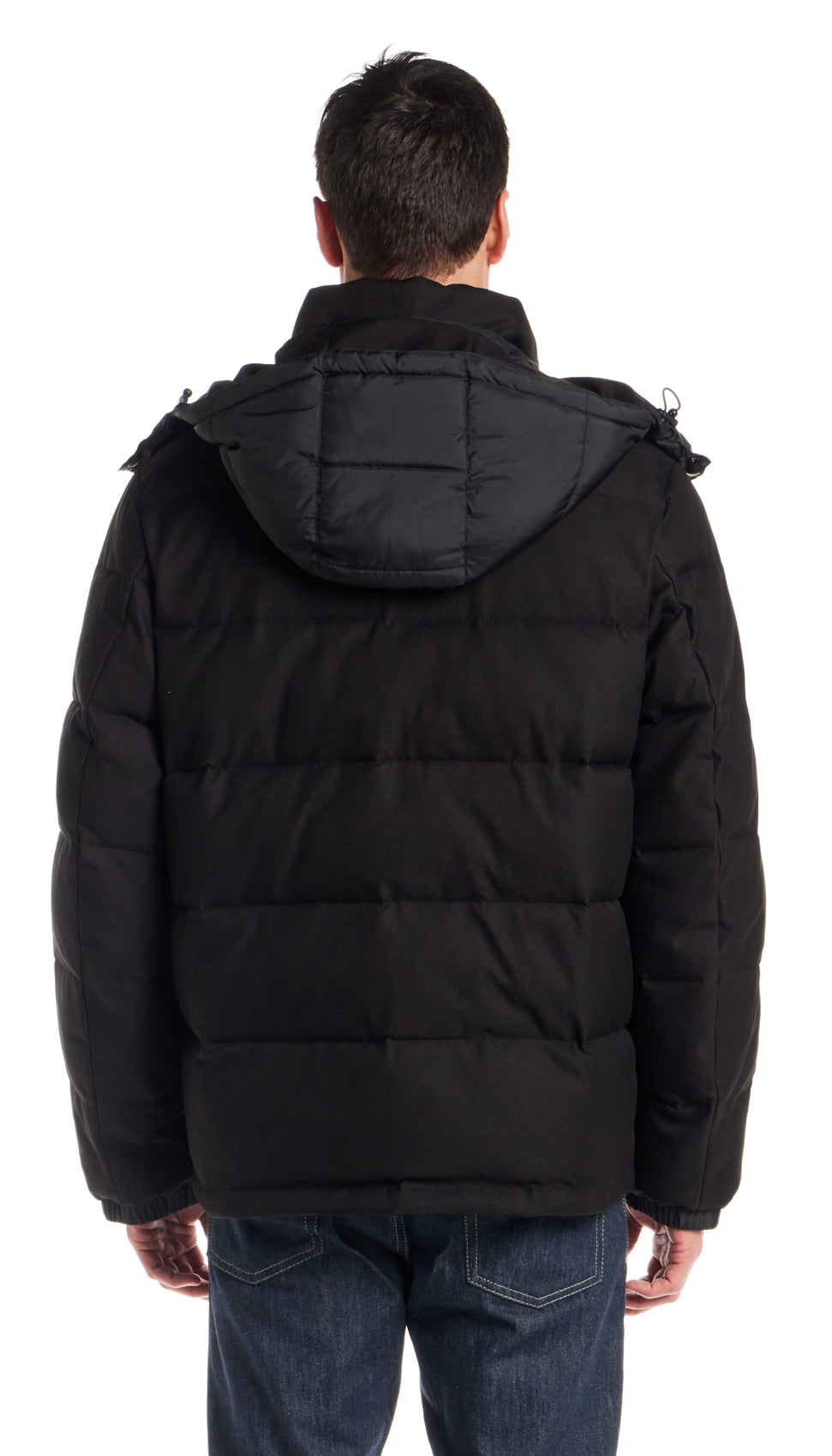 DOBBY OXFORD / CIRE PUFFER JACKET