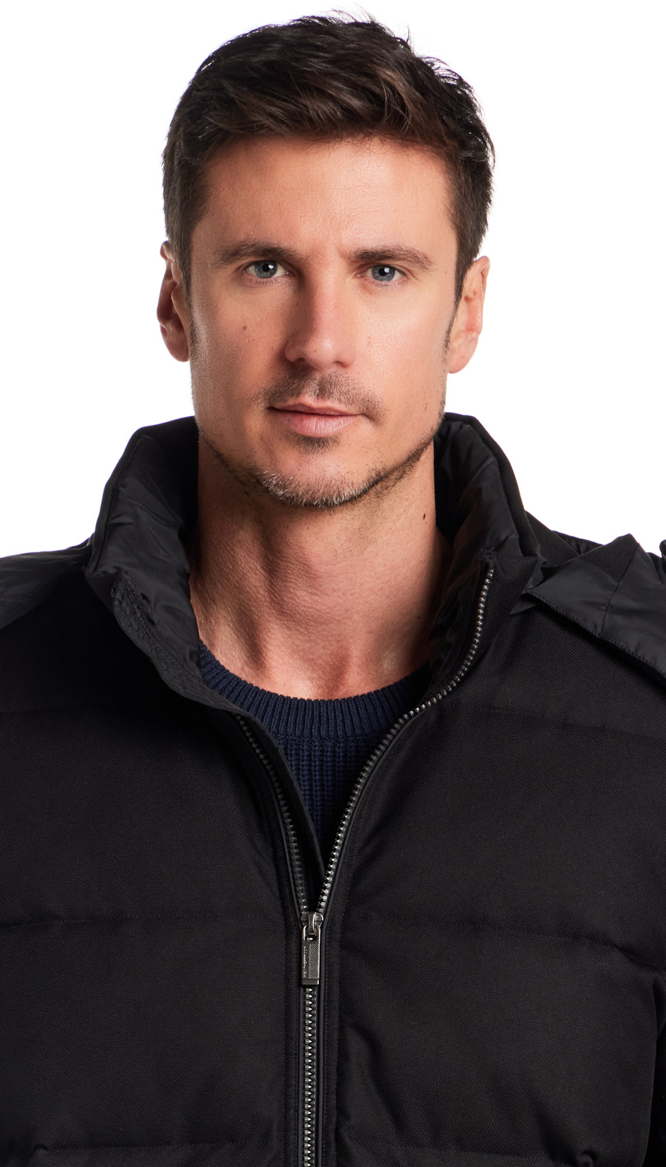 DOBBY OXFORD / CIRE PUFFER JACKET