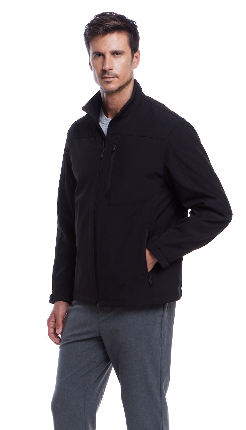 CRONOS SOFT SHELL JACKET （BLACK） PROPPER BA Softshell Jacket