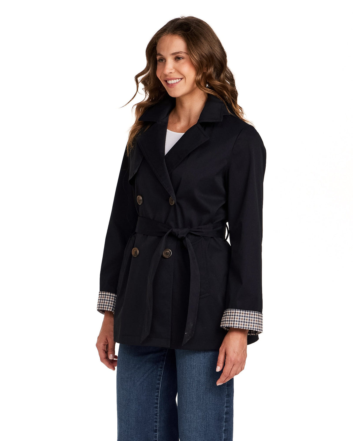 DOUBLE BREASTED TRENCH