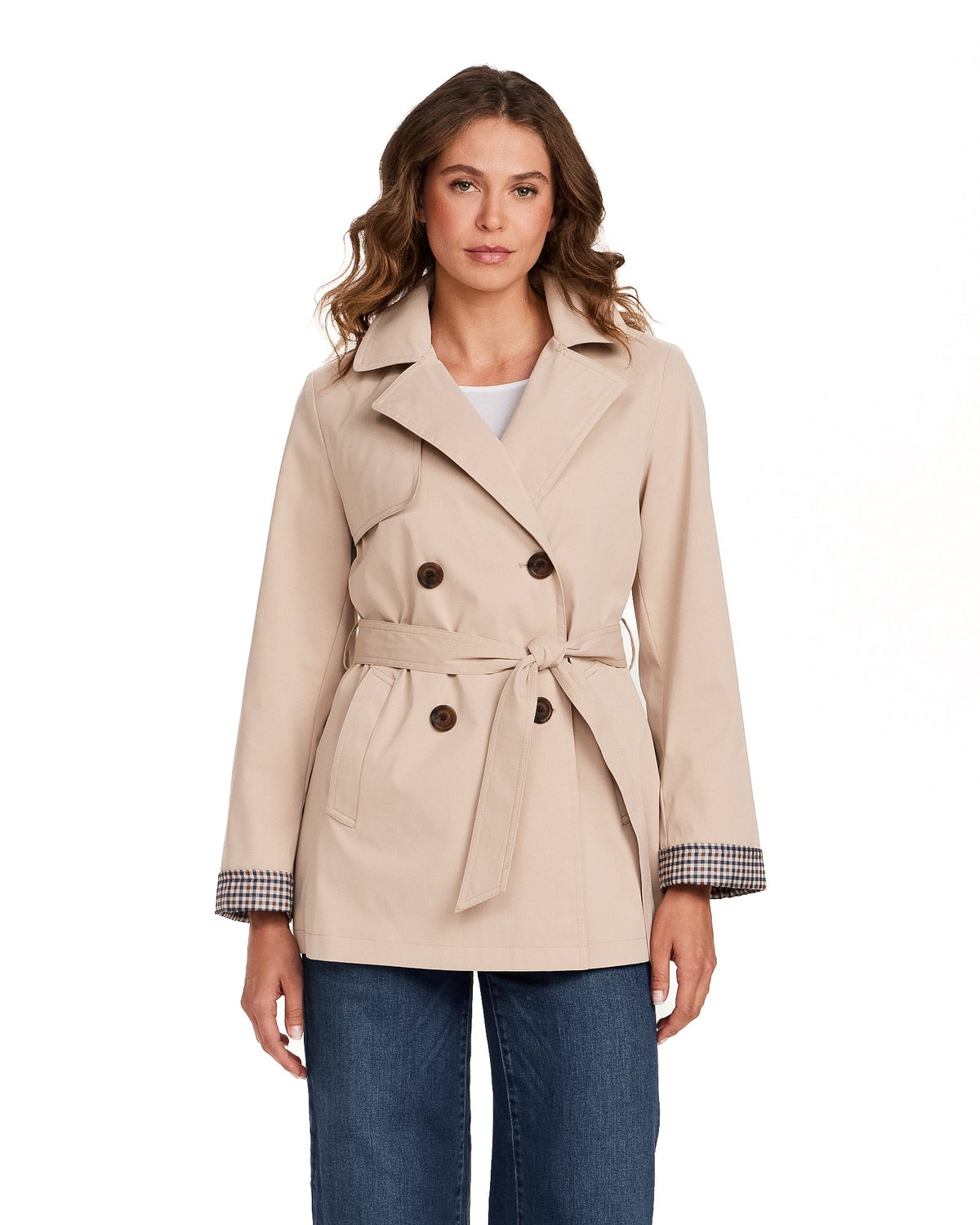 DOUBLE BREASTED TRENCH