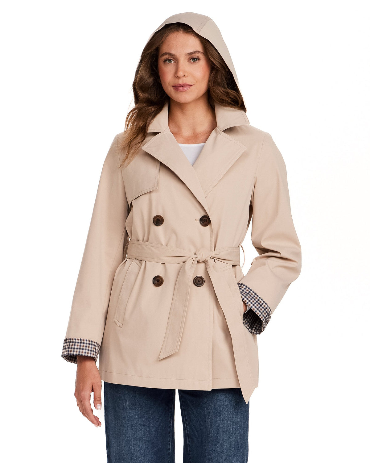 DOUBLE BREASTED TRENCH