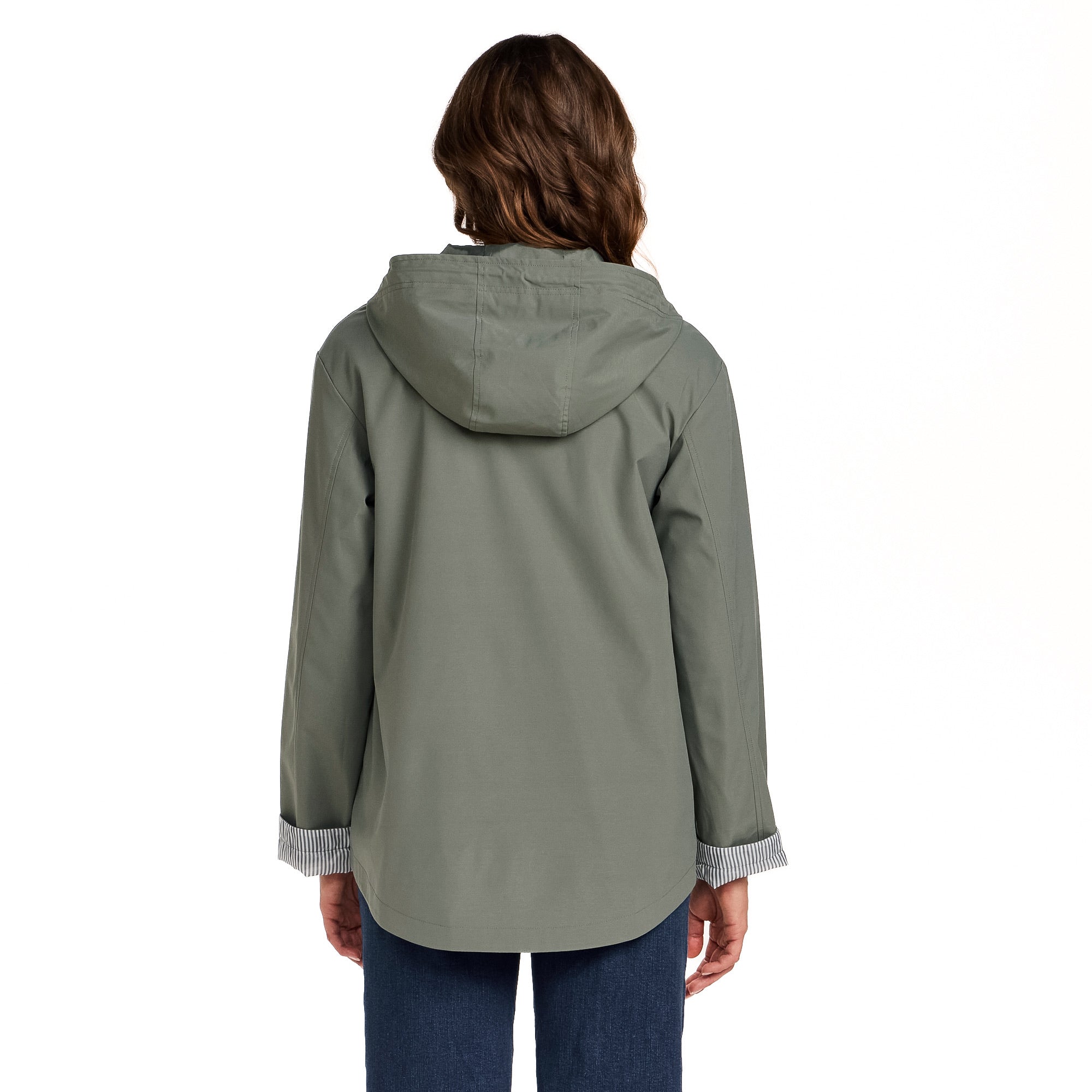 HOODED RAIN JACKET