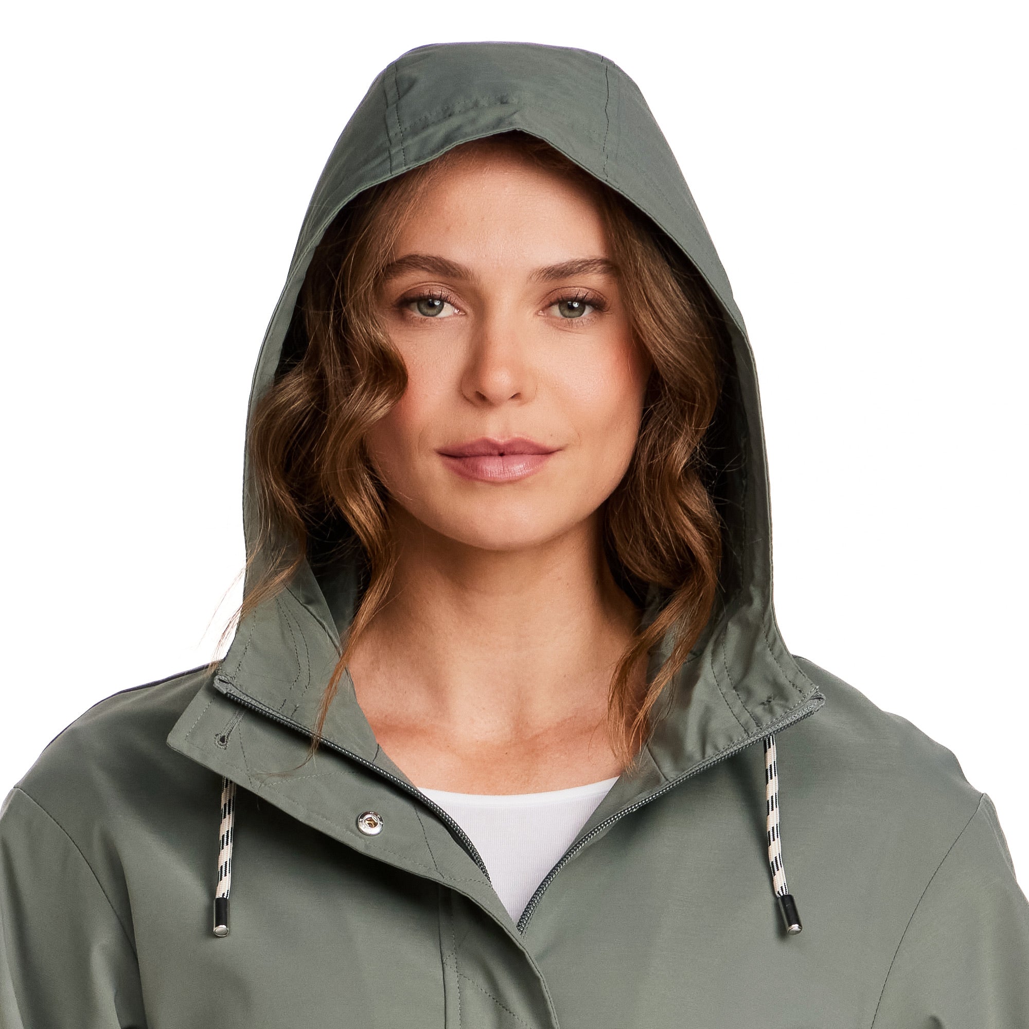 HOODED RAIN JACKET