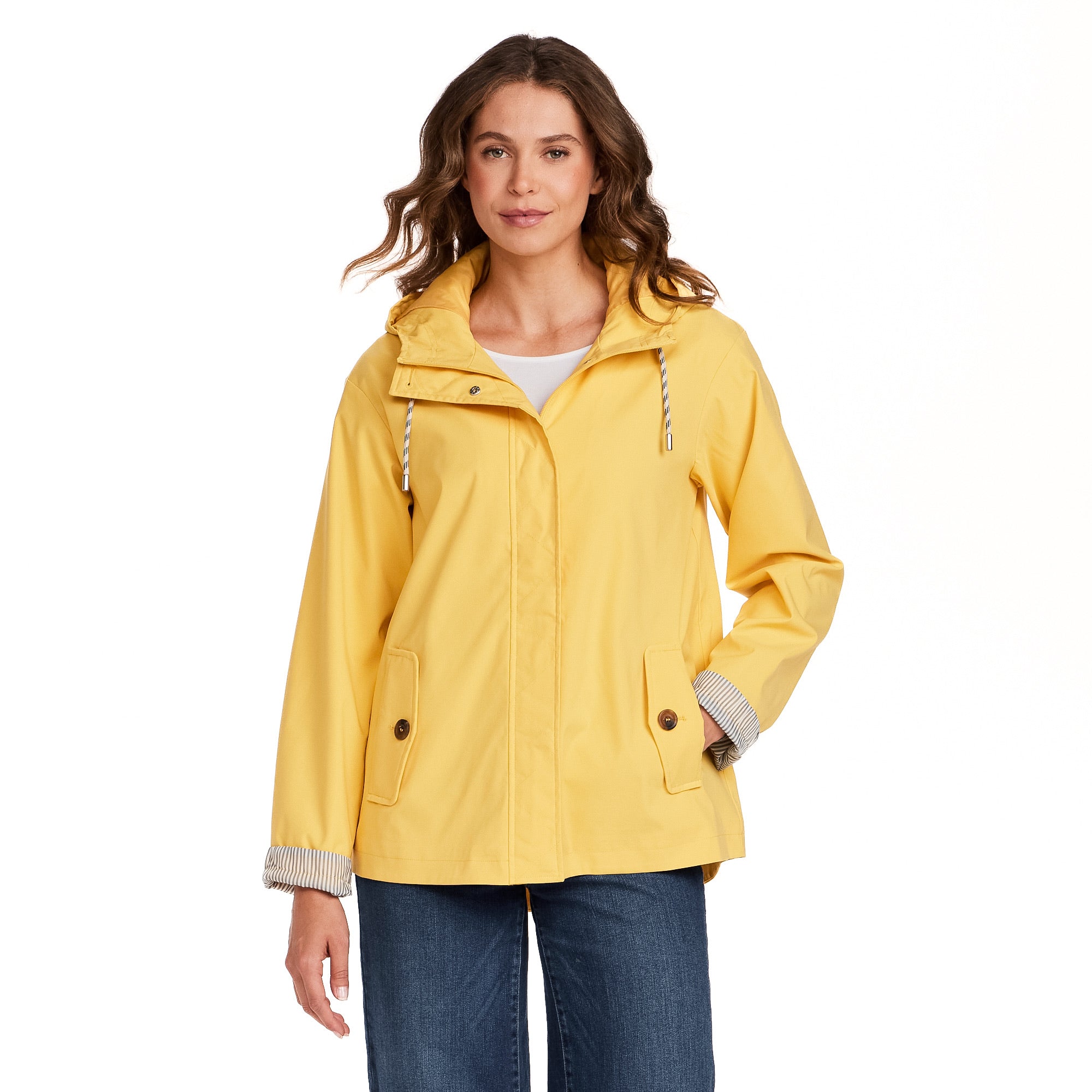 HOODED RAIN JACKET