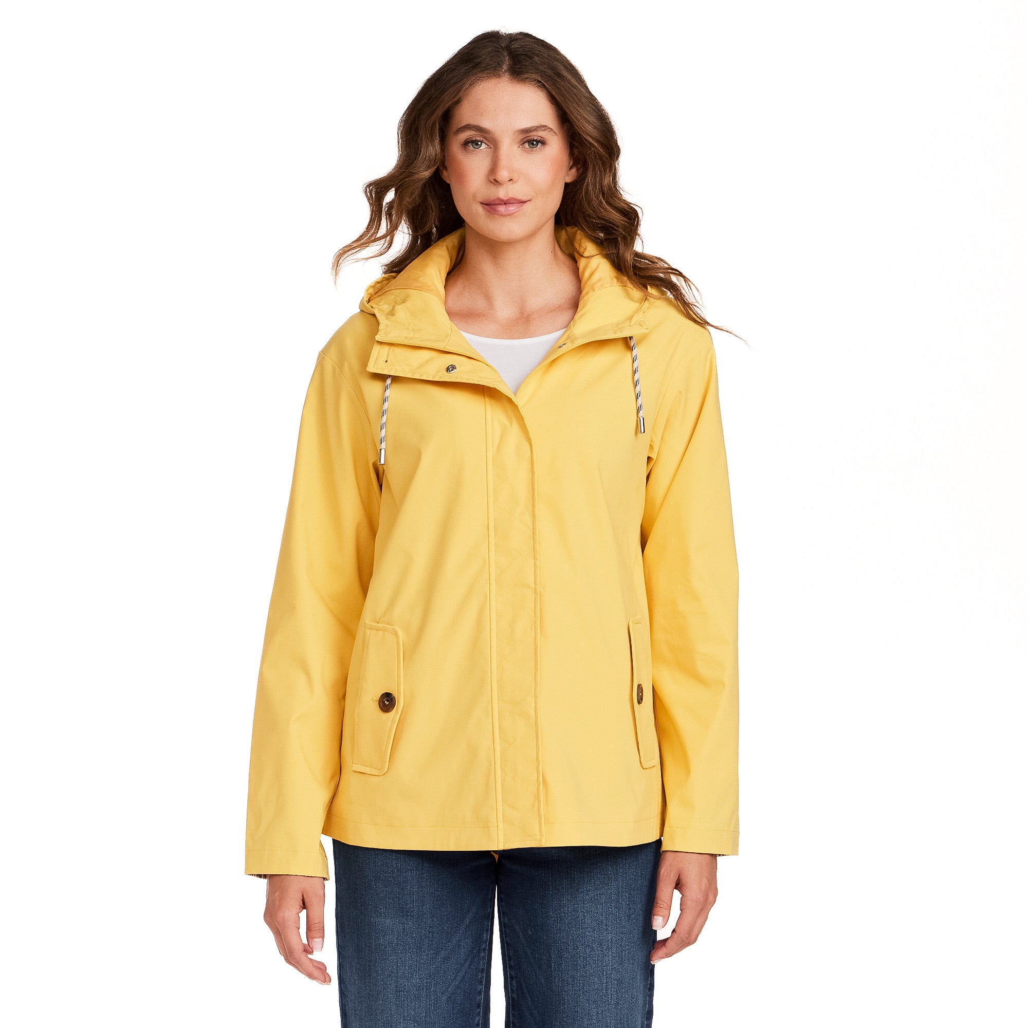 HOODED RAIN JACKET