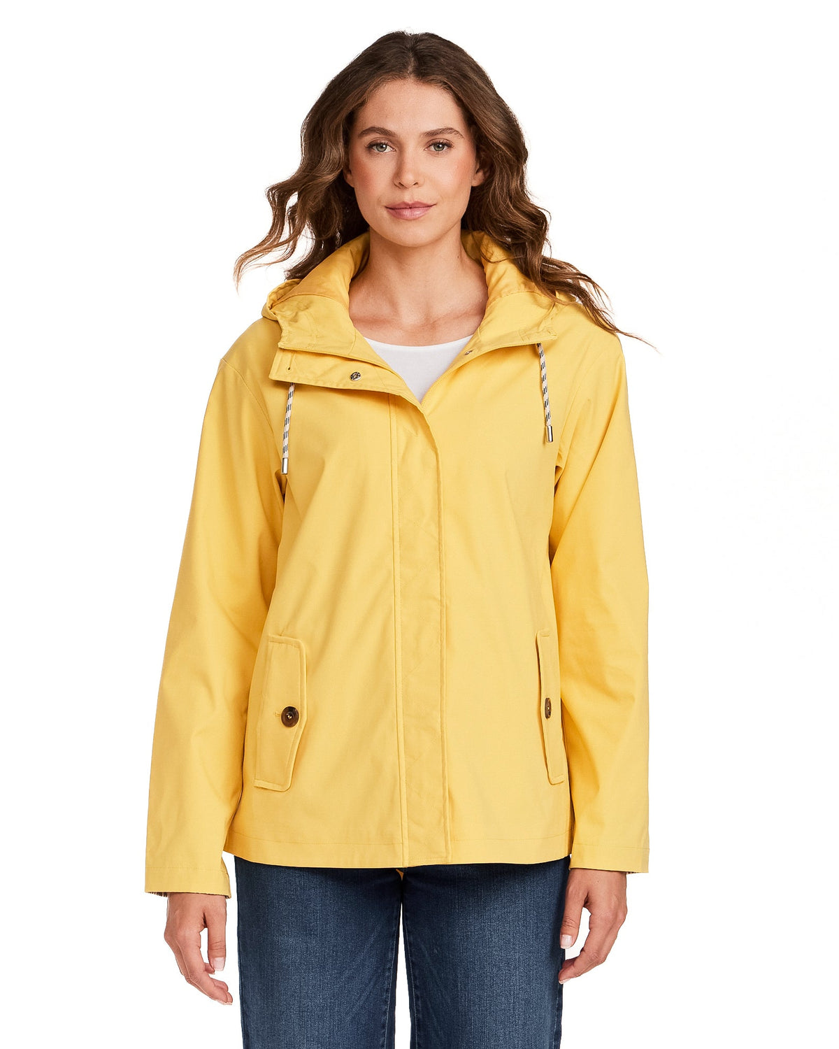 HOODED RAIN JACKET