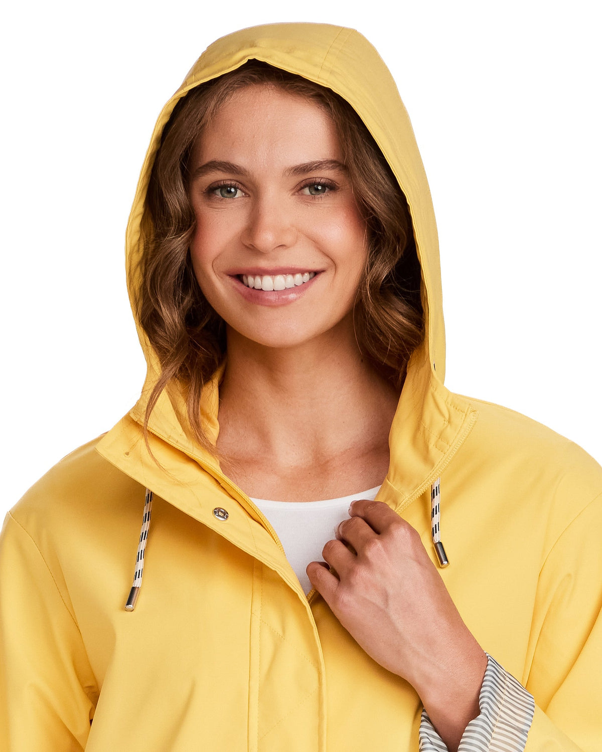 HOODED RAIN JACKET