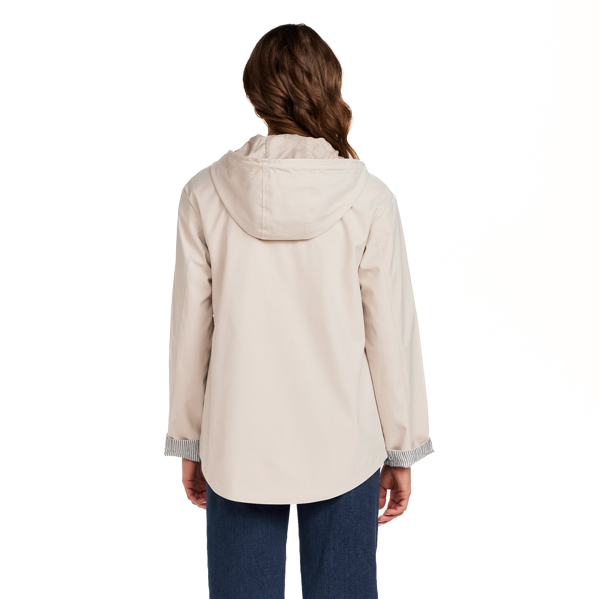 HOODED RAIN JACKET