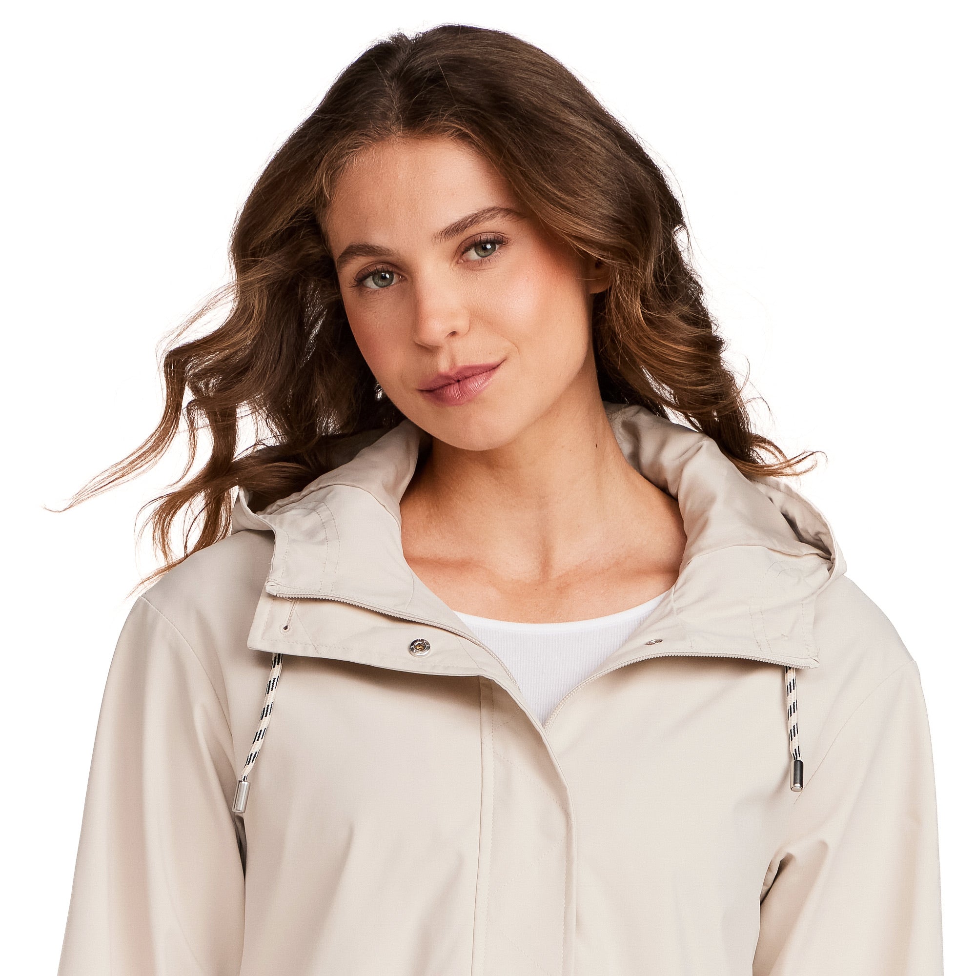 HOODED RAIN JACKET