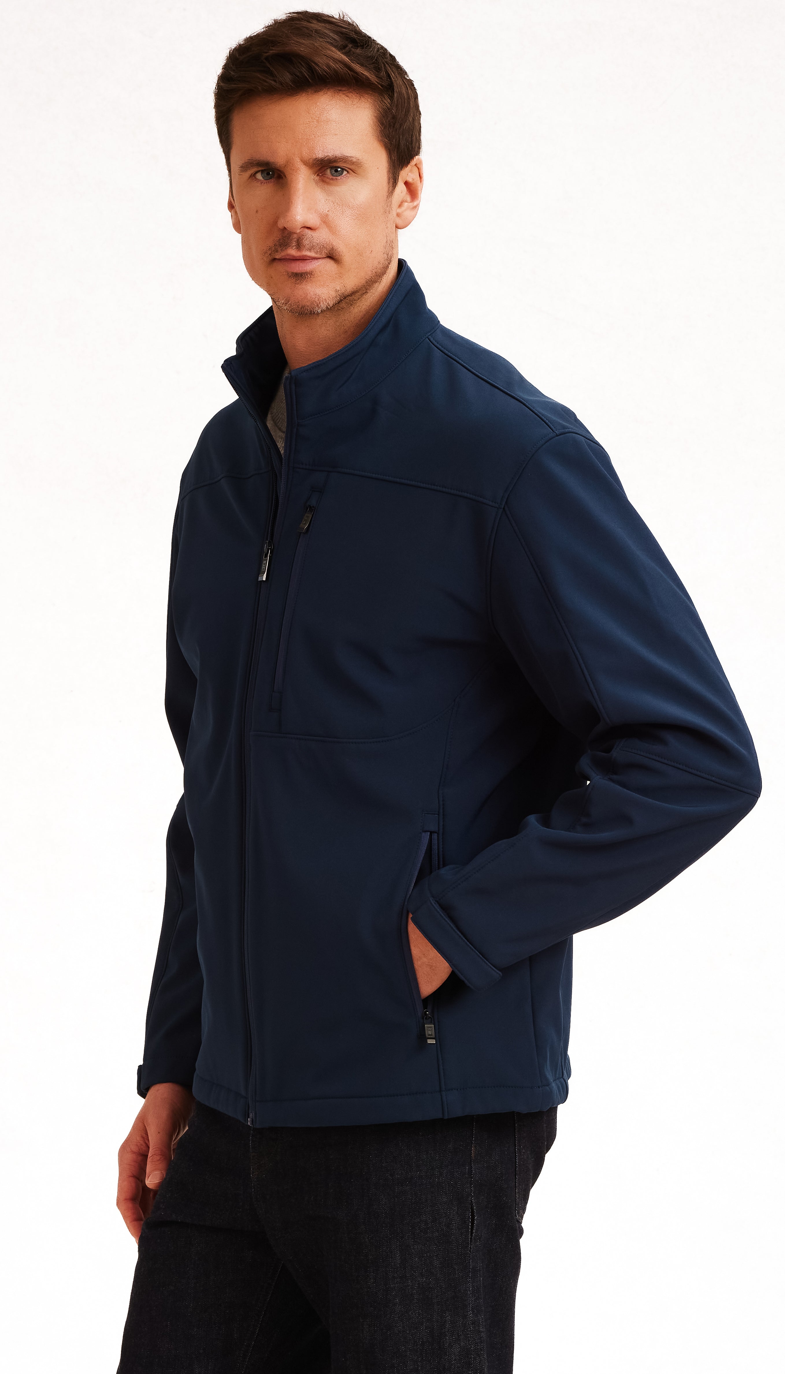 SOFTSHELL JACKET - NAVY