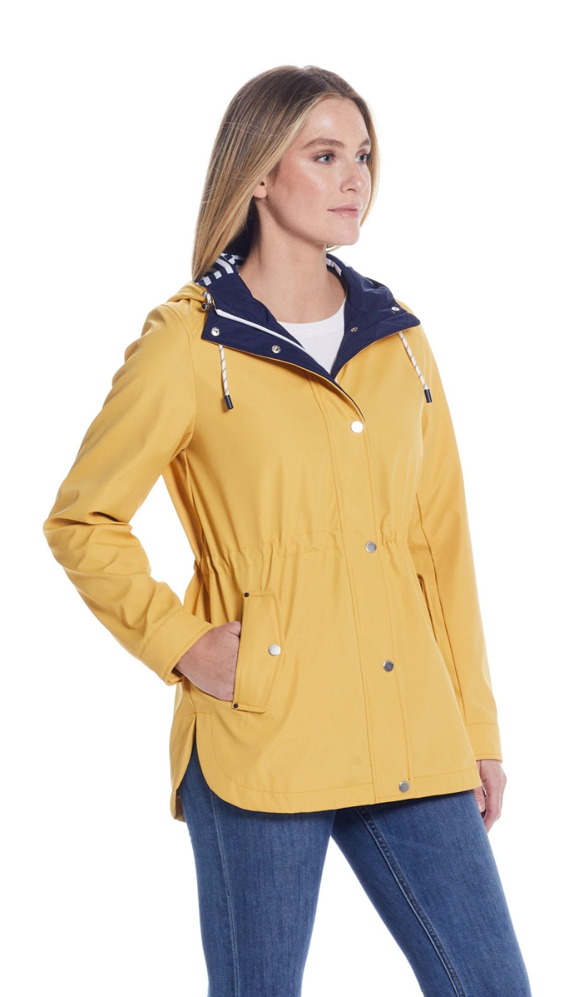 Nautical store rain jacket