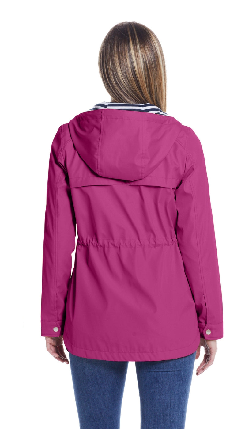 Joules coast waterproof jacket 2024 berry