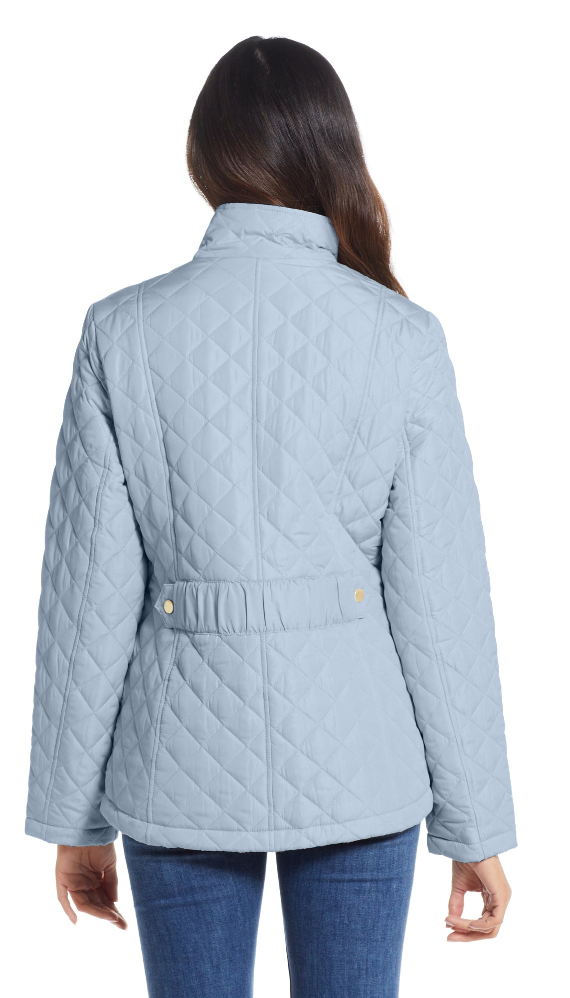 Blue Heart Quilted Jacket | Simply Be