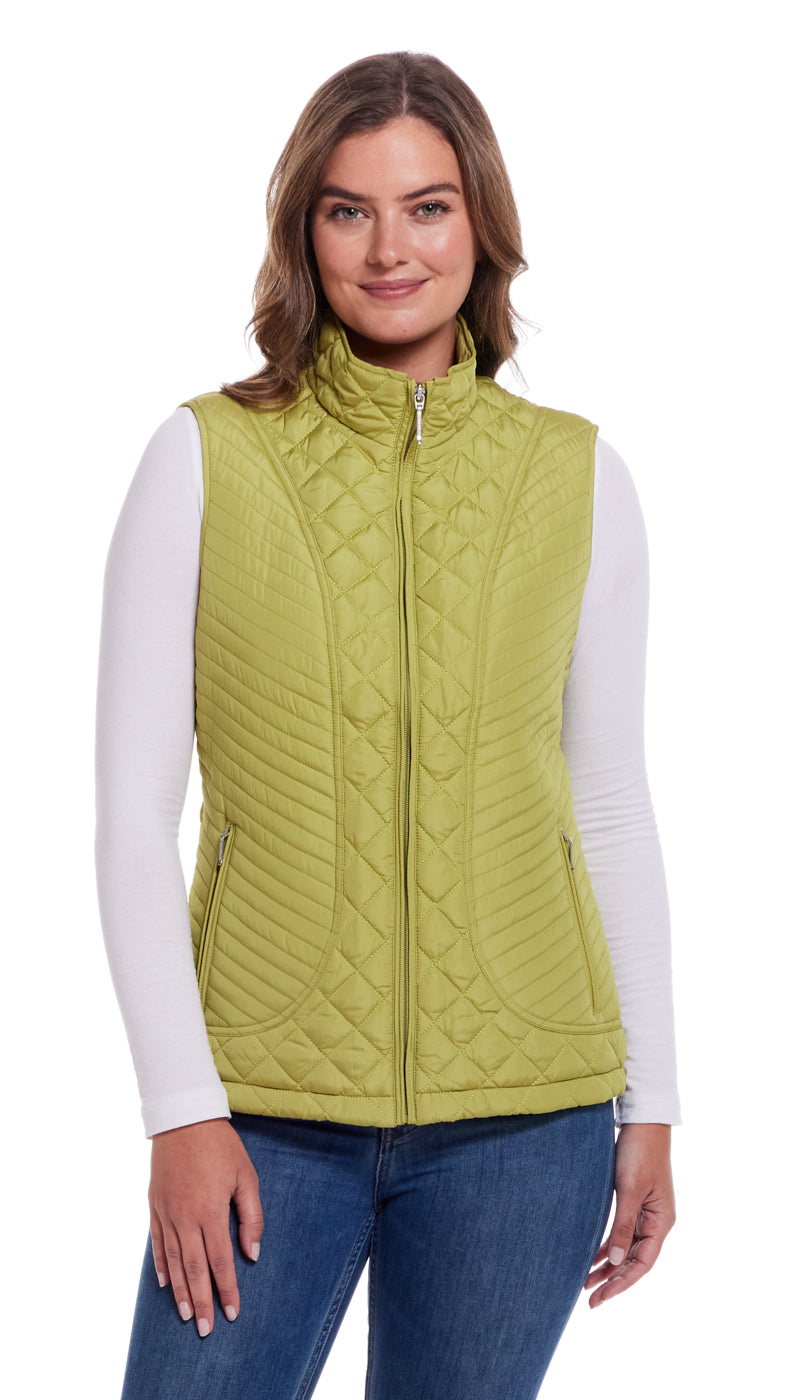 MULTI QUILTED VEST