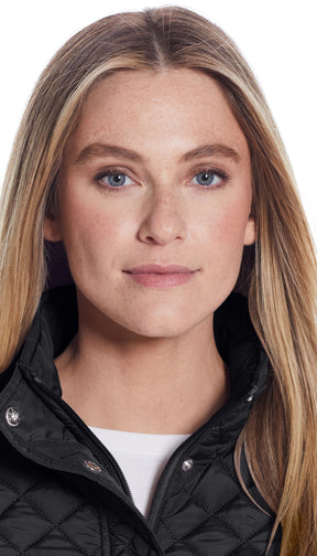 HOODED QUILTED JACKET