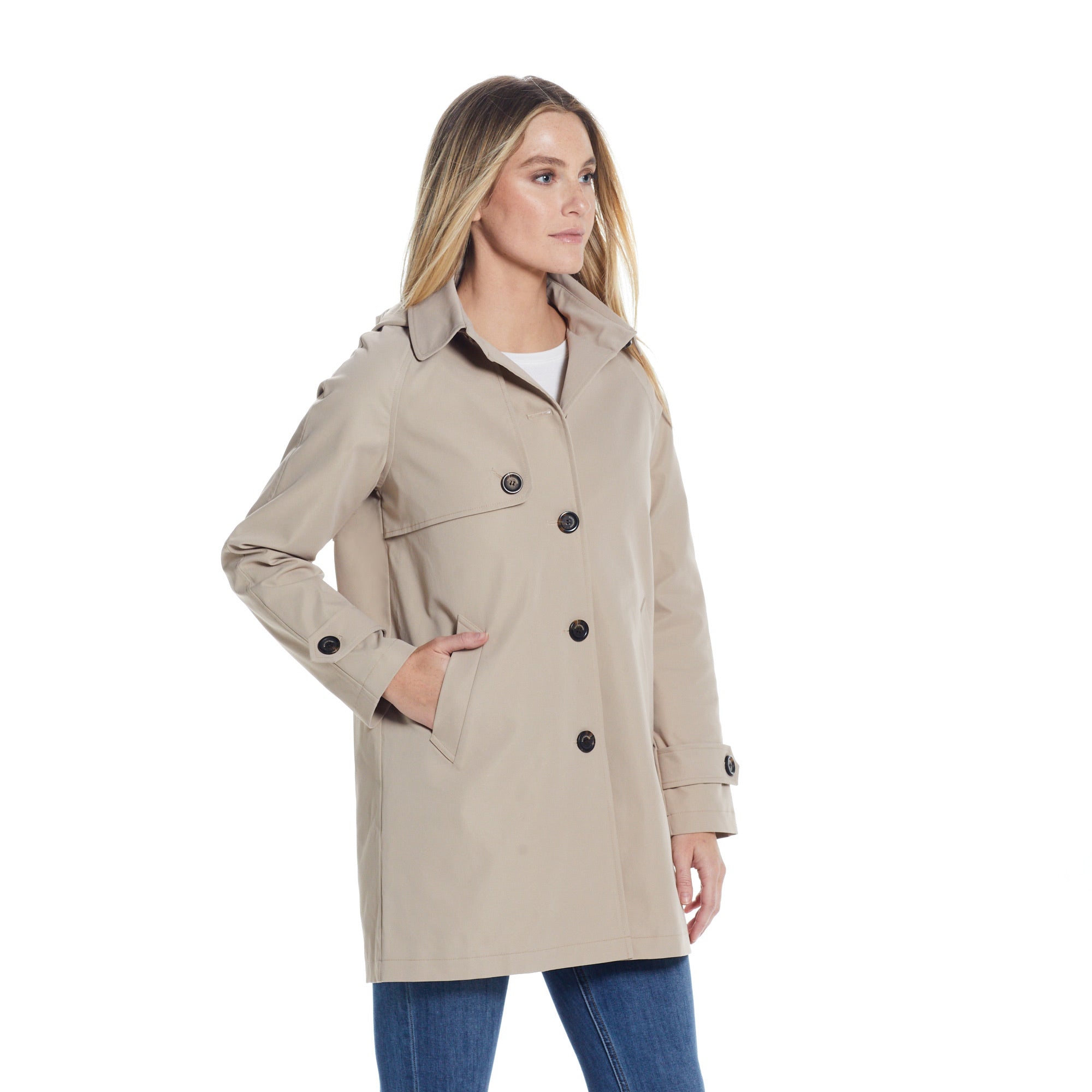 BUTTON FRONT TRENCH