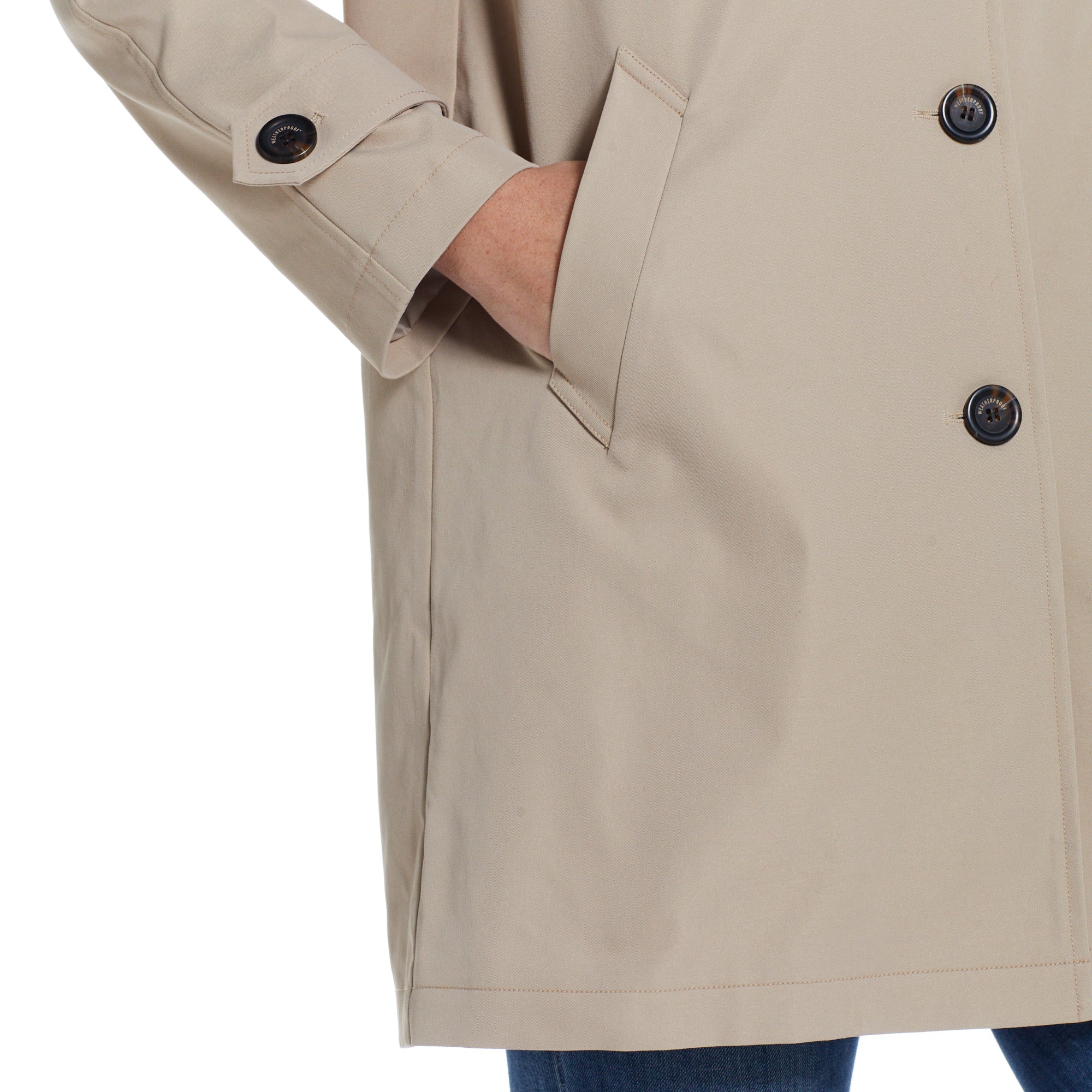 BUTTON FRONT TRENCH