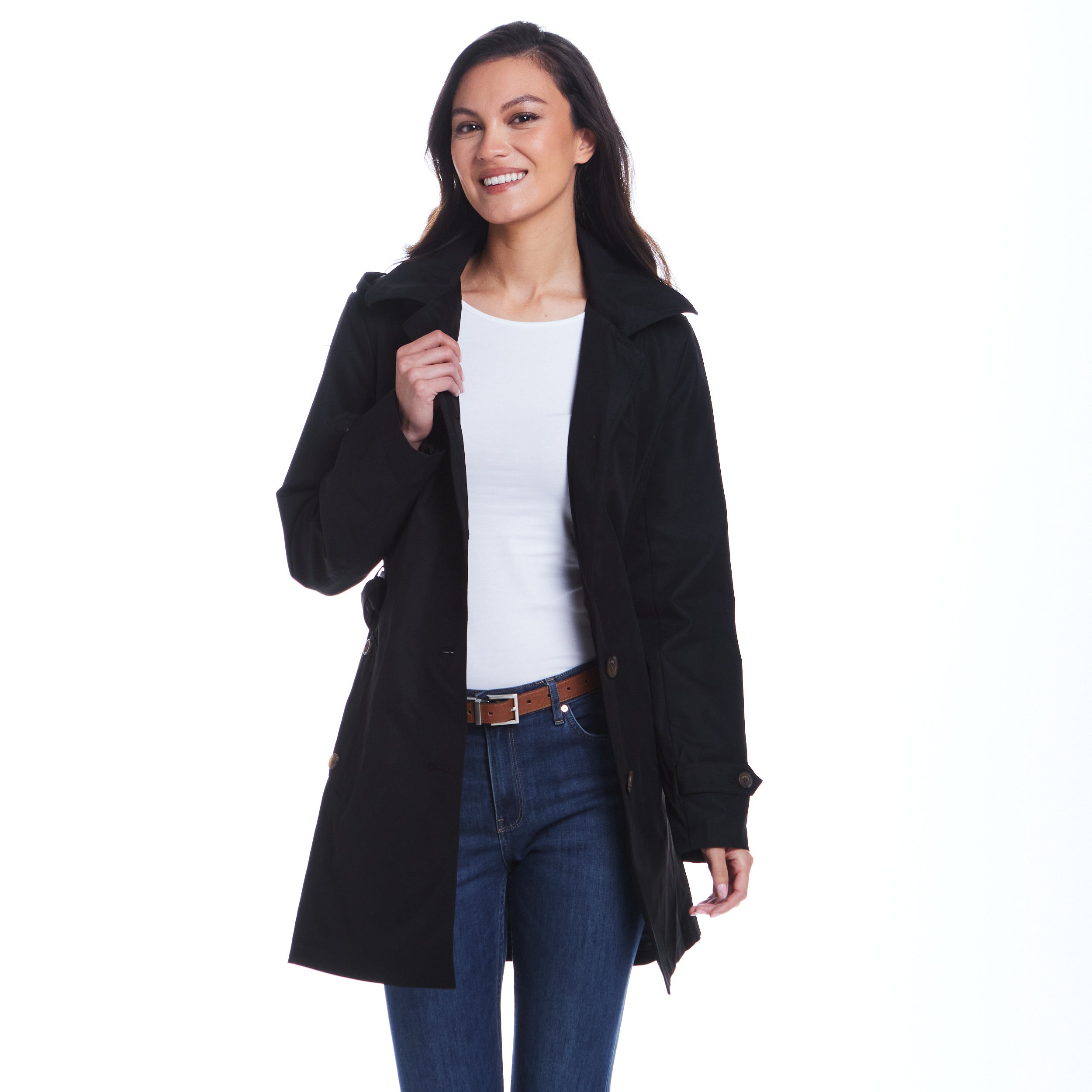 SINGLE BREASTED TRENCH