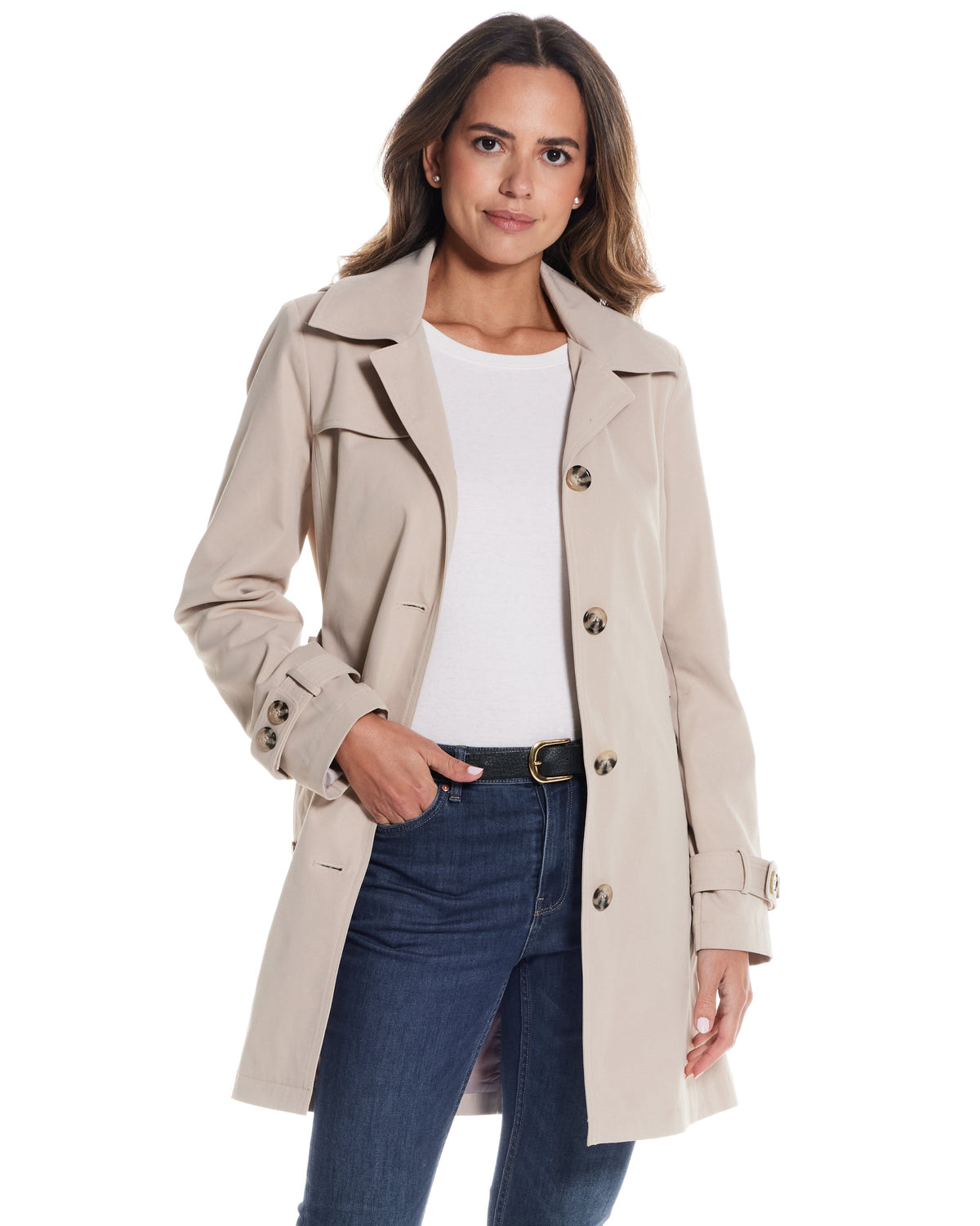 SINGLE BREASTED TRENCH