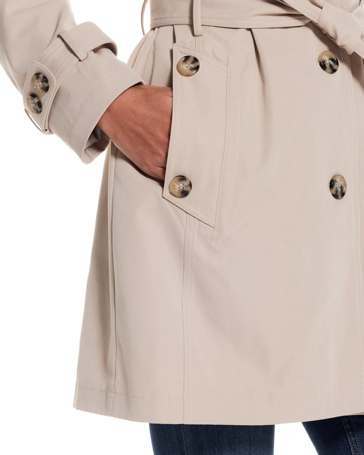 SINGLE BREASTED TRENCH