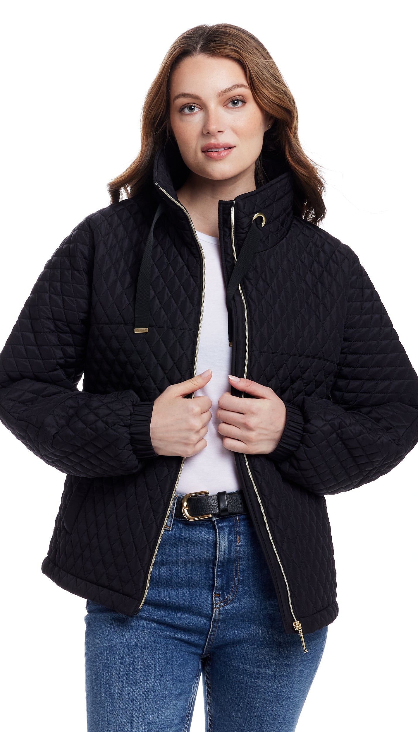 DIAMOND QUILTED JACKET