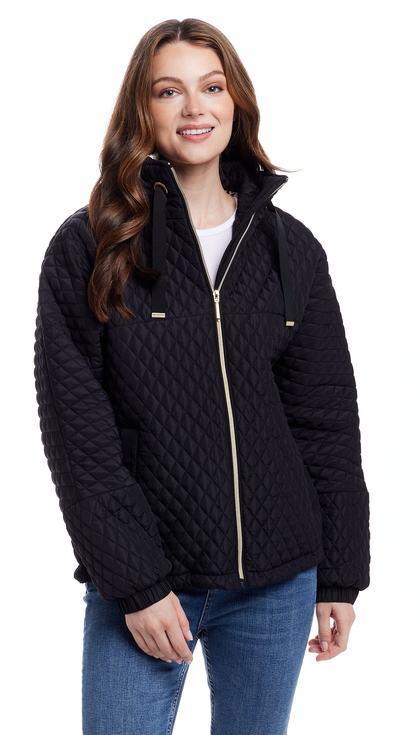 DIAMOND QUILTED JACKET