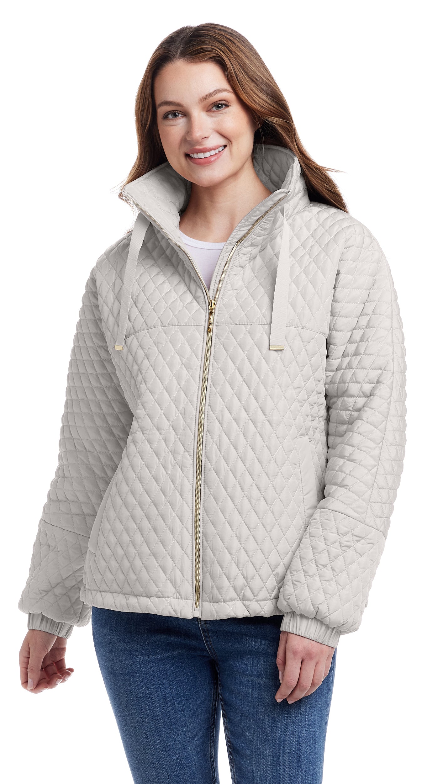 DIAMOND QUILTED JACKET