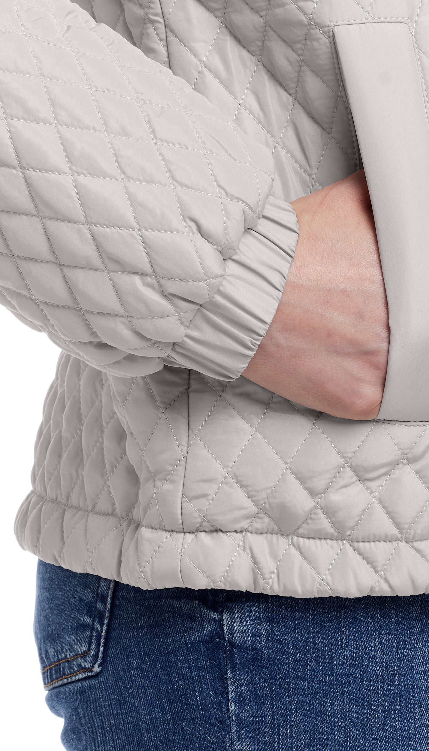 DIAMOND QUILTED JACKET