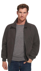 MICROFIBER GOLF JACKET - ZINC