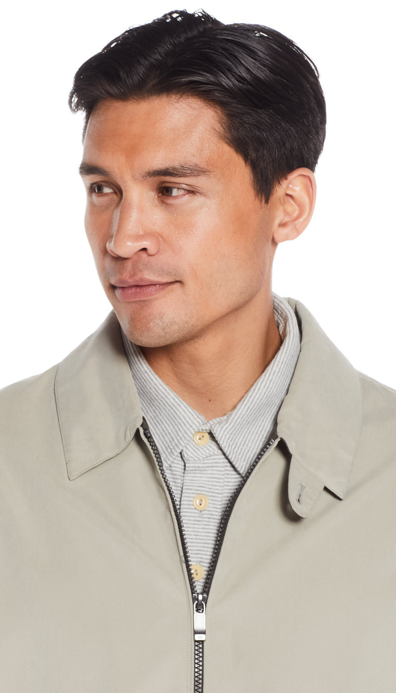 MICROFIBER GOLF JACKET - NEW STONE