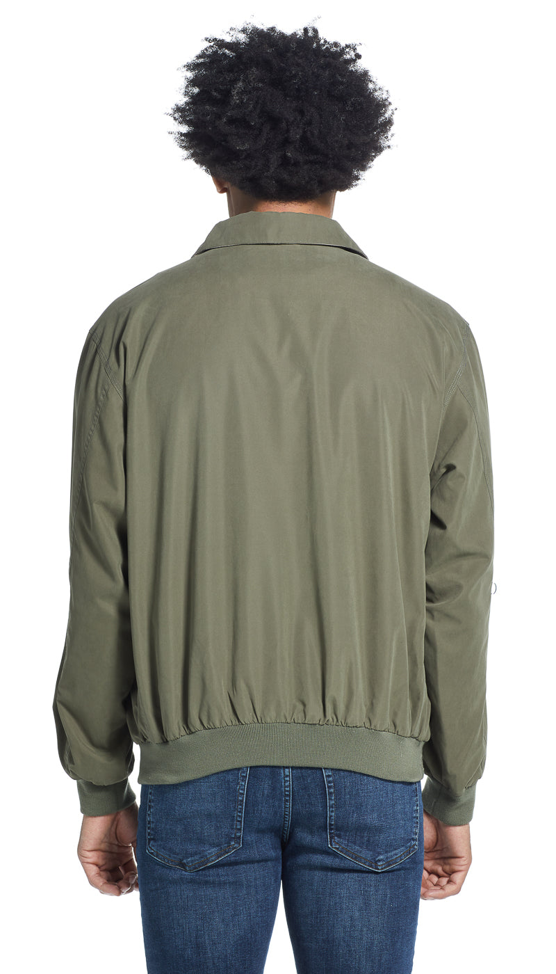 MICROFIBER GOLF JACKET - SAGE