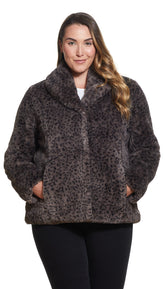 FAUX FUR JACKET